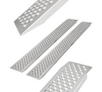 TrutzHolm® Lot De 2 Rampes D’Accès Moto En Aluminium 200 x 21 Cm 400 Kg