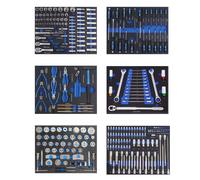TrutzHolm® Profi Inserts D’atelier Bleus 520x400mm Avec Outils 6 Pièces
