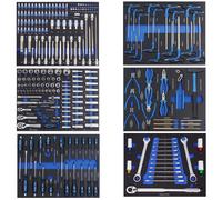 TrutzHolm® Profi Inserts D’atelier Bleus 520x400mm Avec Outils 6 Pièces