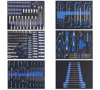 TrutzHolm® Profi Inserts Pour Établi 520x400mm Bleu, Outillé 6 Pièces