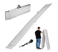 TRUTZHOLM Rampe Alu Klappable 307 cm 450 kg Verladerampe Gris
