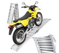 TRUTZHOLM Rampe D’Accès Moto En Aluminium, 200 kg, 180 cm, Système D’Accrochage