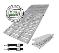 TRUTZHOLM Rampe de Chargement Double Pliage 215 cm Large 1020 kg Aluminium