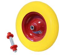TRUTZHOLM Roue De Brouette Pneus Plein Caoutchouc 4.00-8 / 4.80 Axe 20 mm 200 Kg