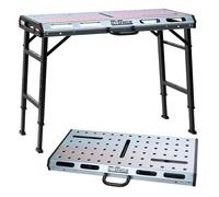 TRUTZHOLM Table de Soudage Rabattable 450kg Hauteur Réglable Avec Grille