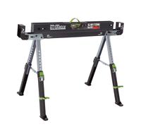 TRUTZHOLM Tréteau de scie 2.0 Deluxe pliable réglable 650 kg acier 61,5-81 cm