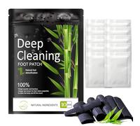 TruuMe 10pcs Patch Pieds, Patchs de Détox pour Pieds, Deep Cleansing Patch Pieds, Detox Foot Patches, Foot Patches, Soulager le Stress, Favorise la Circulation Sanguine