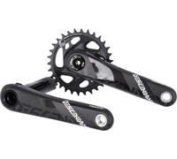 Truvativ Garniture de manivelle Truv.Desc.Eagle CD-AI DUB 175mm sans roulement DUB, 11-12f.carb,sw,30Z.X-Syn2,DM (1 set)