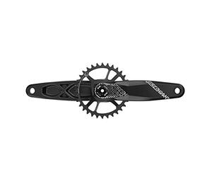 Truvativ Mixte 6k Aluminium Aigle Descendant Dub 12s 175 W Montage Direct 32t X-sync 2 Chainring (Dub Cou Manivelles, Noir, 175mm EU