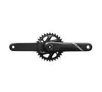 Truvativ SRAM Crank Décroissant Carbone D'Eagle 12S 175 W Directmount 32T X-Sync 2 Plateau (Dub Coupes/Galet Non Inclus) Manivelles Unisex-Adult, Noir, 175mm