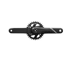 Truvativ SRAM Crank Décroissant Carbone D'Eagle 12S 175 W Directmount 32T X-Sync 2 Plateau (Dub Coupes/Galet Non Inclus) Manivelles Unisex-Adult, Noir, 175mm