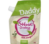 Truvia by Daddy Edulcorant à base de feuille de stévia, 0 calorie, bec verseur - Le sachet de 150g