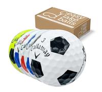 TRUVIS Lot de 50 balles de golf Chrome Soft X de qualité AAAA/AAA
