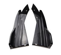 Truvix Becquet de Pare-Choc pour arrière Universel, diffuseur d'aileron Canard, Jupe latérale, Garniture d'aile lèvre, séparateur d'angle Enveloppant, Protection, 1 Paire(Noir)