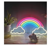 Truvix Lumières néon Pour une ambiance de barre lumineuse néon arc-en-ciel alimentée pour enseigne