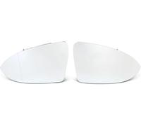 Truvix Pour VW Pour Golf 7 MK7 GTI GTD 2013 2014 2015 2016 2017 Rétroviseur de voiture en verre arrière chauffant(Blanc,Left Right)