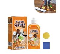 Truwash Floor Cleaner, Probablei Multi-Purpose Floor Cleaner, Powerful Decontamination Floor Cleaner, Wood Floor Cleaner and Polish, Wooden Floor Cleaning Liquid for Household (2pcs)
