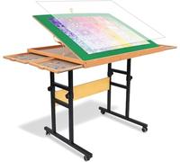 Truwheelz Jigsaw Table 1500 pièces avec Pieds, 87 x 64 x 76,8 cm, Table de sciage réglable avec 3 Angles d'inclinaison, avec 4 tiroirs et Couvercle Convient aux Adultes Cadeaux de Noël