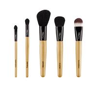 TRUYU Ultimate Brush Collection - Coffret de 5 pinceaux pour teint, joues, highlighter, fards et sourcils