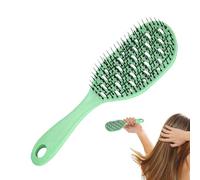 Trveqhk Brosse à cheveux pour femme, peigne de massage du cuir chevelu, brosses à pagaie, peigne de toilettage à cheveux fins pour le quotidien à la maison, voyage, hôtel, vacances, université