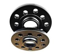 TRVQOT Entretoises Moyeu Roue Voiture pour VW pour Beetle pour CC pour EOS 5x100 Et 5x112 CB 57.1 20 | Kit D'entretoises De Roues, Accessoires De Voiture(25mm Black)