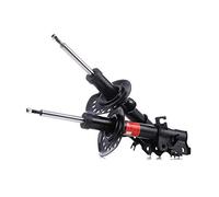 TRW 2x Amortisseur Jambe de suspension Pression de gaz Essieu avant amortisseurs Compatible avec NISSAN Qashqai/Qashqai +2 I J10, NJ10 JGM1055T