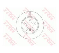 Disque de frein TRW DF6799 avant, ventilé, 1 pièce