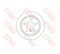 TRW 2x Disques de Frein Arrière Ø259 MM Plein pour Mini F56 Cooper One F55 F57