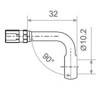 Trw Connecteur De Conduite De Frein Mv10d90s