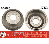 TRW DB4162 Tambour de frein
