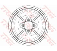 TRW DB4546MR Tambour de frein pour CITROËN,DS,PEUGEOT