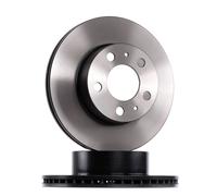 2x Disque de frein ventilé DF1687 TRW pour VOLVO 240 240 Kombi 260 Break 260