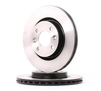 TRW DF2586 2x Disque de frein Avant Ø259mm Hauteur: 41mm Épaisseur: 20,6mm Cercle de percage -Ø: 100mm ventilé