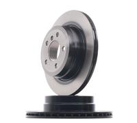Disque de frein TRW DF4854S à l'arrière, ventilé, hautement carbonisé, 1 pièce