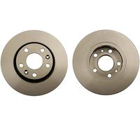 TRW Disque de frein DF6072 – Avant – Jeu de 2 – Pour Renault/Dacia