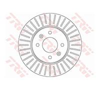 TRW Df6198 Lot de 2 boîtes de disques de frein