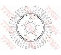 TRW DF6253S Disque de frein pour CHRYSLER,DODGE,FIAT