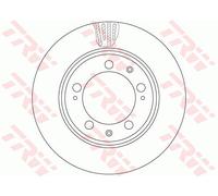 TRW DF6484S Disque de frein pour PORSCHE