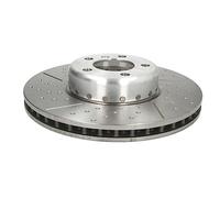 Disque de frein TRW DF6604S avant, ventilé, rainuré, à haute teneur en carbone, 1 pièce