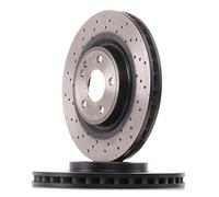 Disque de frein TRW DF6633S avant, ventilé, perforé, 1 pièce