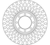 TRW DF6688S Disque de frein pour IVECO