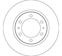 TRW DF6726S Disque de frein pour TOYOTA