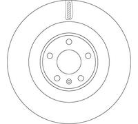 TRW DF6750S Disque de frein
