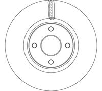 TRW DF6761S Disque de frein