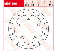 TRW Disque de frein MST398 1 pièce