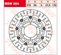 Trw Disque De Frein Avant Honda Ctx 1300 Abs 14