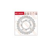 TRW Disque de frein Fix Wave L/R MST308EC