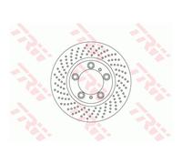 TRW Disques de Frein Avant Ø315 Perforé / Intérieur pour Porsche Boxster