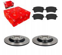 TRW Disques de Frein + Plaquettes Arrière pour AUDI A4 B8 A5 8F7 8TA 8T3 Q5