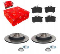 TRW Disques de Frein + Plaquettes Arrière pour CITROEN C3 II III C3 PICASSO C...
